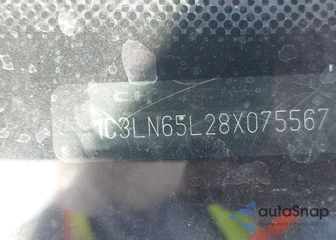 2008 Chrysler Crossfire Limited z USA, uszkodzony, nr VIN 1C3LN65L28X075567